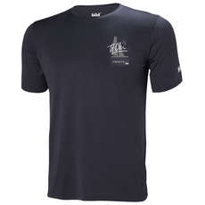 Camiseta De Carreras Helly Hansen Hp - Azul Grafito