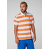 Polo Helly Hansen Marstrand - Blaze Orange Stripe