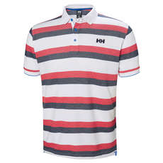 Polo Helly Hansen Marstrand - Rayas Gemelas Azul Marino