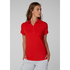 Helly Hansen Womens Crew Pique 2 Polo - Alerta Rojo