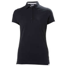 Helly Hansen Womens Crew Pique 2 Polo - Azul Marino
