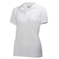 Polo De Mujer Helly Hansen Crew Tech - Blanco