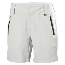 Pantalones Cortos De Crewline Para Mujer Helly Hansen - Gris Niebla
