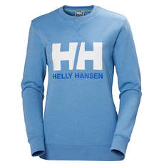 Sudadera Con Cuello Redondo Helly Hansen Para Mujer Con Logotipo Hh - Cornflower Mélange Sudadera Con Cuello Redondo Helly Hansen Para Mujer Con Logotipo Hh - Cornflower Mélange