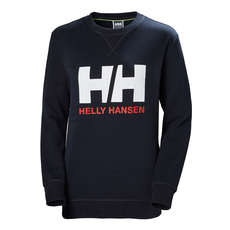 Sudadera Con Cuello Redondo Hh Logo Para Mujer De Helly Hansen - Azul Marino Sudadera Con Cuello Redondo Hh Logo Para Mujer De Helly Hansen - Azul Marino