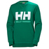 Sudadera Con Cuello Redondo Helly Hansen Para Mujer Con Logotipo Hh - Verde Pimienta