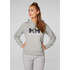 Helly Hansen - Sudadera Con Capucha Con Logo Hh Para Mujer - Gris Mélange