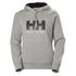 Helly Hansen - Sudadera Con Capucha Con Logo Hh Para Mujer - Gris Mélange