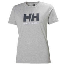Camiseta Con Logo Hh Para Mujer De Helly Hansen - Mélange Gris Camiseta Con Logo Hh Para Mujer De Helly Hansen - Mélange Gris