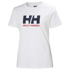 Camiseta Con Logo Hh Para Mujer De Helly Hansen - Blanco Camiseta Con Logo Hh Para Mujer De Helly Hansen - Blanco