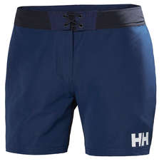 Pantalón Corto Para Mujer Hp Helly Hansen De 6 Pulgadas - Azul Catalina Pantalón Corto Para Mujer Hp Helly Hansen De 6 Pulgadas - Azul Catalina
