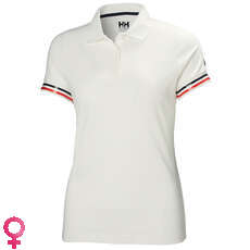 Helly Hansen Para Mujer Hp Code Zero Polo - Blanco Helly Hansen Para Mujer Hp Code Zero Polo - Blanco