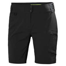 Pantalones Cortos Dinámicos Para Mujer Helly Hansen Hp - Ébano Pantalones Cortos Dinámicos Para Mujer Helly Hansen Hp - Ébano