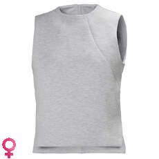 Camiseta Sin Mangas Para Mujer Helly Hansen Hp Ocean - Gris Mélange