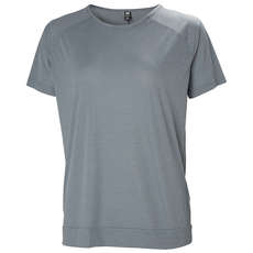Camiseta Para Mujer Hp Racing De Helly Hansen - Gris Mélange Camiseta Para Mujer Hp Racing De Helly Hansen - Gris Mélange