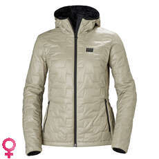 Chaqueta Aislante Con Capucha Lifaloft Helly Hansen Para Mujer - Aluminio