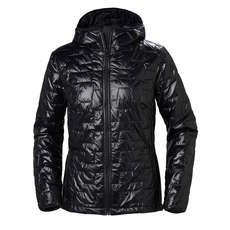 Chaqueta Aislante Con Capucha Lifaloft Helly Hansen Para Mujer - Negro