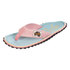 Gumbies Womens Islander Canvas Flip Flops - Gecko