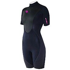 Traje De Neopreno Shorts Women Womens Ignite 3 / 2Mm - Negro / Rosa