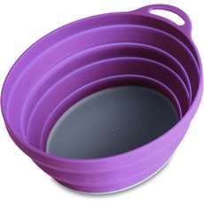 Lifeventure Silicone Ellipse Bowl - Púrpura
