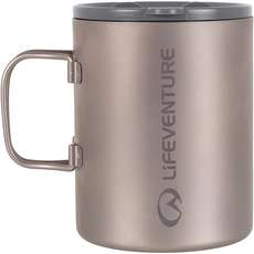 Lifeventure Titanium Taza Aislada - Gris / Plata Lifeventure Titanium Taza Aislada - Gris / Plata