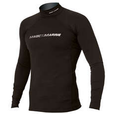 Camiseta Térmica Magic Marine Junior Bipoly Hydrophobic Fleece - Negro