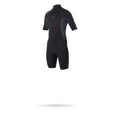 Magic Marine Marca 3 / 2Mm Volver-Zip Chapo Traje - Negro
