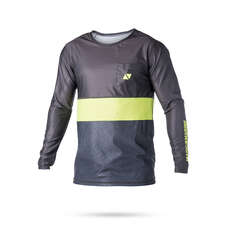 Magic Marine Cube Manga Larga Quickdry Top - Flash Amarillo