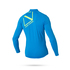 Marine Magic Cube De Manga Larga Camisa De Lycra - Azul