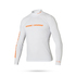 Marine Magic Cube De Manga Larga Camisa De Lycra - Blanco