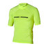 Marine Magic Cube Manga Corta Rash Vest - Rayo Amarillo