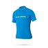 Marine Magic Cube Manga Corta Camisa De Lycra - Azul