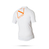 Marine Magic Cube Manga Corta Camisa De Lycra - Blanco