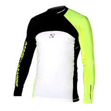 Magic Marine Energ?a De Manga Larga Rash Vest - Rayo Amarillo