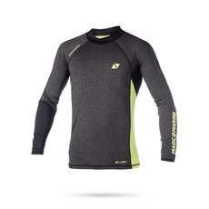 Magic Marine Energía De Manga Larga Camisa De Lycra - Rayo Amarillo