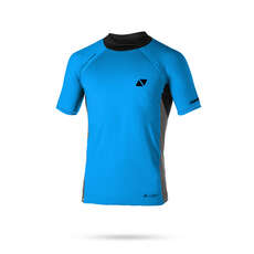 Magic Marine Energía Pantalones Cortos De La Manga Camisa De Lycra - Azul