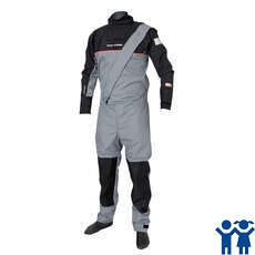 Magic Marine Junior Regata Transpirable Traje Seco Con Calcetines - Gris Magic Marine Junior Regata Transpirable Traje Seco Con Calcetines - Gris