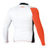 Magic Marine Manga Larga Racing Overtop - Blanco / Naranja