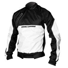 Magic Marine Racing Transpirable Spraytop - Blanco / Negro