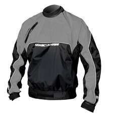 Magic Marine Racing Transpirable Spraytop - Gris / Negro Magic Marine Racing Transpirable Spraytop - Gris / Negro