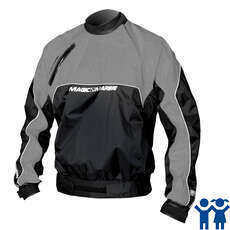 Magic Marine Racing Transpirable Spraytop Joven - Gris Magic Marine Racing Transpirable Spraytop Joven - Gris