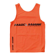 Magic Marine Reversible Rash Chaleco Tops - Naranja Magic Marine Reversible Rash Chaleco Tops - Naranja