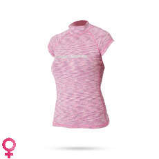 Manga Marine Magic Cube Para Mujer Camisa De Lycra Short - Rosa