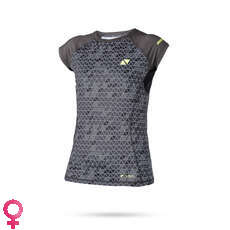 Manga Magic Marine Mujeres Energía A Corto Camisa De Lycra - Gris