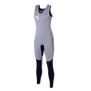 Mujeres Magia Marina Metalite Long John - Gris
