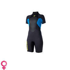 Magic Marine Ultimate 3 / 2Mm Back-Zip Shorty Wetsuit - Azul