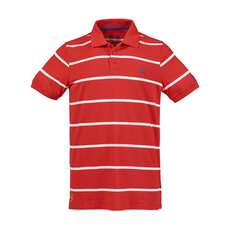 Musto Aire Uv De Secado Rápido De Manga Corta De Michael Polo - Rojo Fuego Musto Aire Uv De Secado Rápido De Manga Corta De Michael Polo - Rojo Fuego
