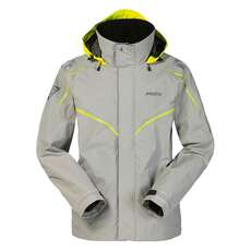 Musto Br1 Bajura Jacket - Acero / Flo Amarillo
