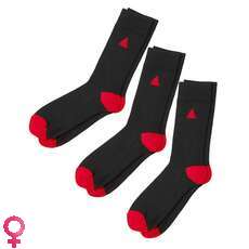 Musto Esencial 3 Pares Calcetines Largos Pack - Negro