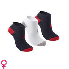 Musto Esencial 3 Pares Calcetines Trainer Pack - Negro / Blanco